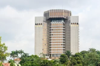 siège de la BEAC, à Yaoundé, au Cameroun