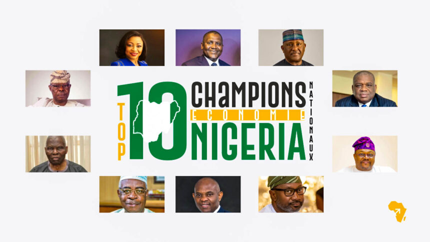Top 10 Champions nationaux economie Nigéria