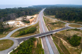infrastructure routes cameroun