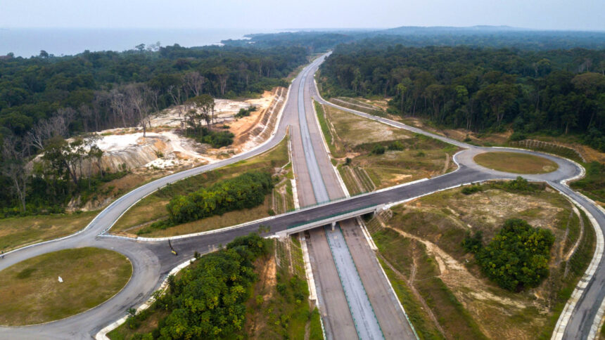 infrastructure routes cameroun