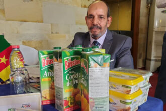 Le représentant d'une marque agroalimentaire marocaine