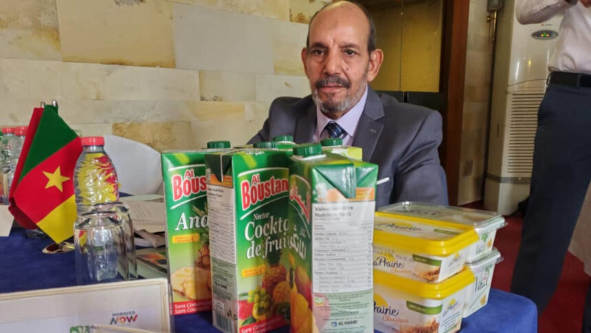 Le représentant d'une marque agroalimentaire marocaine
