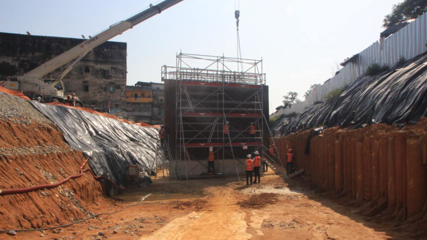 Côte d’Ivoire : Adjamé réceptionne le premier pont du métro d’Abidjan
