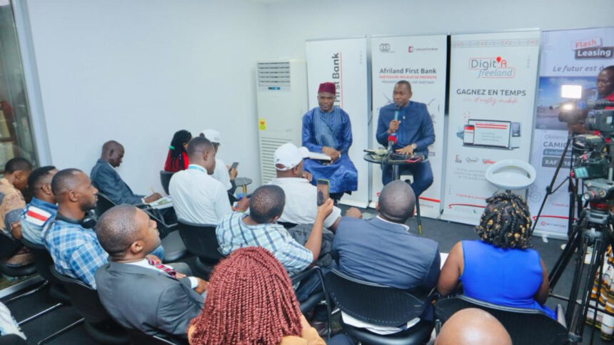 Finance : Afriland First Bank a déjà injecté 2,7 milliards de dollars US (1 643 milliards de Fcfa) dans l’économie camerounaise 1 Afriland First Bank à Promote 2024