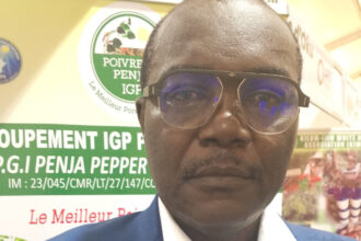 René Claude Elogo Metomo, président du Groupement des producteurs de l’Indication géographique protégée (IGP) Poivre de Penja