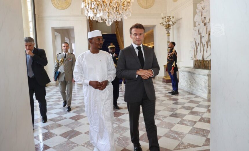 Tchad : Mahamat Idriss Déby annoncé en visite en France ce 15 juillet 1 Mahamat Idriss Déby visite emmanuel macron