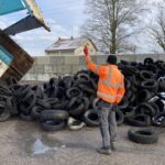 Afrique : les pneus recyclés pour revêtement des sols et aires de jeux (tartan), un éco-business juteux, à valoriser par les Africains