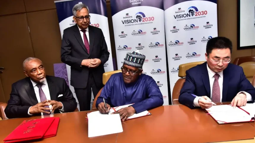 Empire Dangote : un accord historique de 1 milliard USD avec Sinoma pour régner sur le ciment africain 1 Dangote Cement et Sinoma : 1 milliard $ pour renforcer la production en Afrique