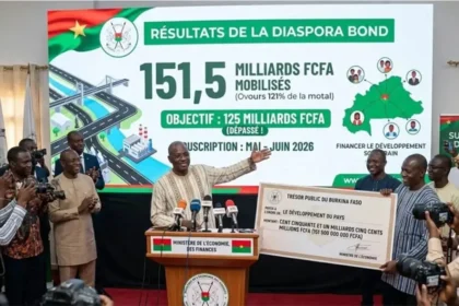 Diaspora bonds : le Burkina Faso lève 151,5 milliards FCFA