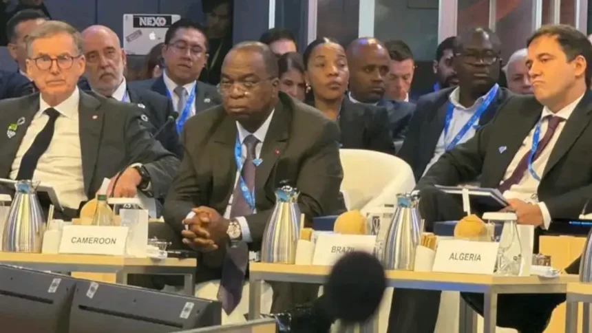 FMI : Louis-Paul Motazé plaide pour des financements moins coûteux, enjeu majeur pour le développement en Afrique